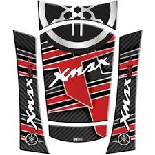 Gogo Yamaha Xmax 250 300 Kırmızı Siyah Tankpad (2018-2022)