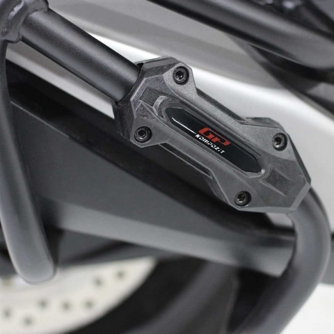 Gp Honda Forza 250 Egzoz Koruma Demiri Siyah (2018-2020)