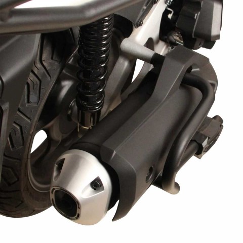 Gp Honda Pcx 125 Egzoz Koruma Demiri Siyah (2021-2025)