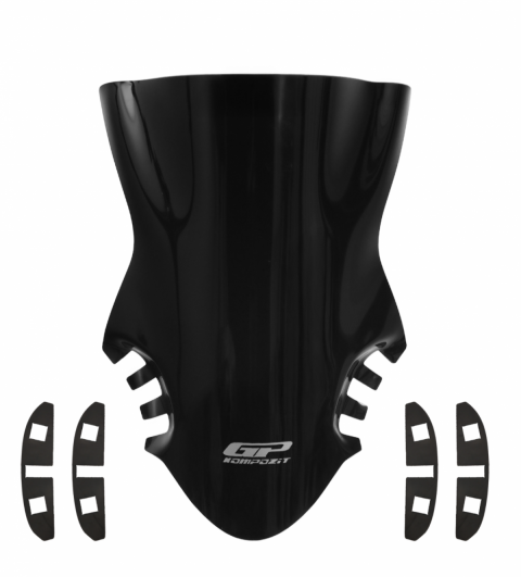 Gp Kompozit Cf Moto 450 Sr (2023-2026) Uyumlu Ön Cam (siyah) 39 Cm