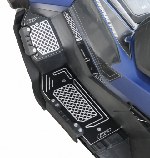 Gp Kompozit Honda Adv 350 (2023-2026) Uyumlu Basamak Alüminyum Gri