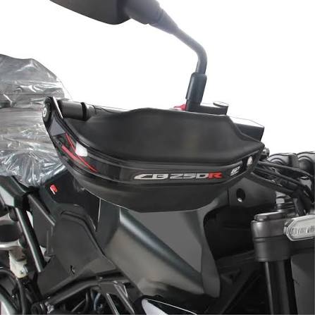 (gp) Kompozit Honda Cb 250r (2018-2024) Uyumlu Plastik Elcik Koruma Takım (siyah)