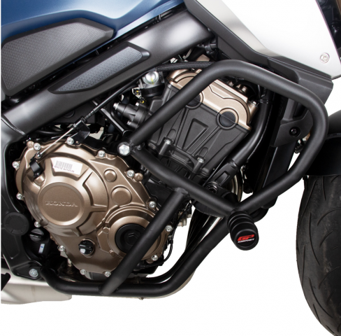 Gp Kompozit Honda Cb 650r (2019-2023) Uyumlu Motor Koruma Demiri Siyah