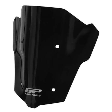 Gp Kompozit Honda Cb650r E-clutch 2025-2026 Uyumlu Kısa Ön Cam (siperlik) Siyah
