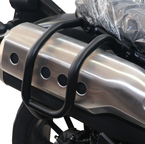 Gp Kompozit Honda Cl 250 (2023-2025) Uyumlu Egzoz Koruma Demiri Siyah