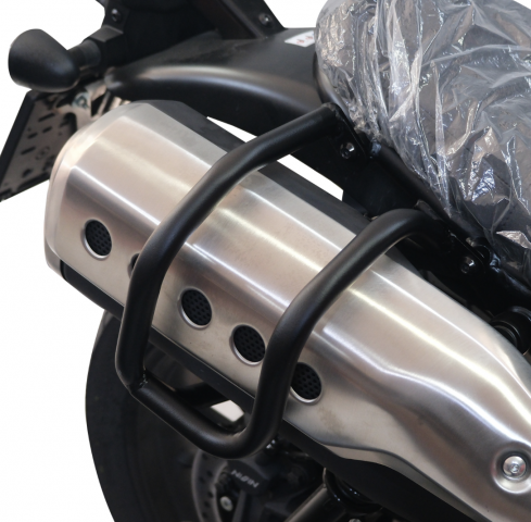 Gp Kompozit Honda Cl 250 (2023-2025) Uyumlu Egzoz Koruma Demiri Siyah