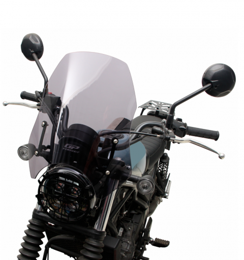 Gp Kompozit Honda Cl 250 (2023-2025 Uyumlu Ön Cam Füme 39cm