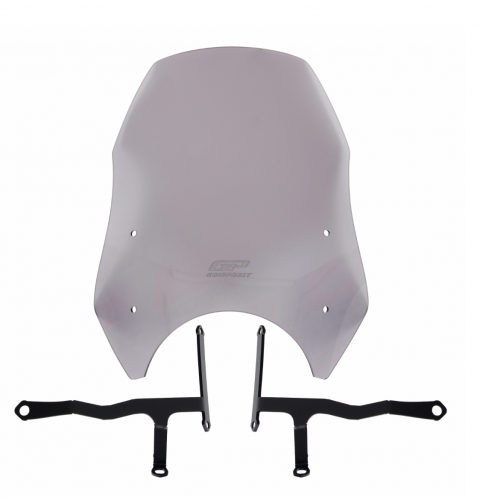 Gp Kompozit Honda Cl 250 (2023-2025 Uyumlu Ön Cam Füme 39cm