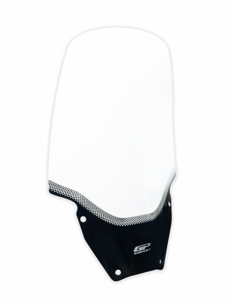 Gp Kompozit Honda Forza 250 (2021-2026) Uyumlu Baskılı Ön Tur Camı (şeffaf) 57cm