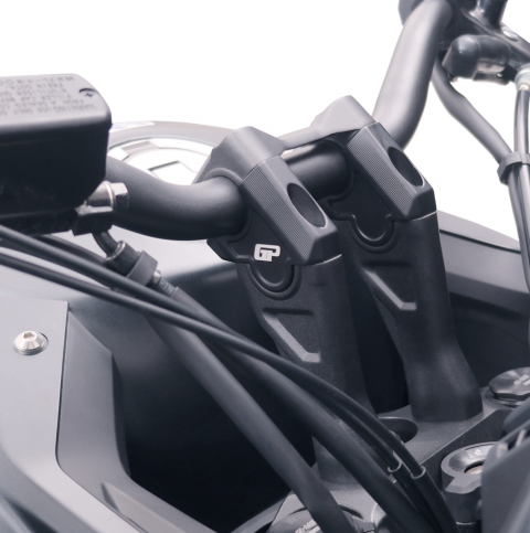 Gp Kompozit Honda Nx 500 (2025-2026) Uyumlu Gidon Yükseltme Siyah