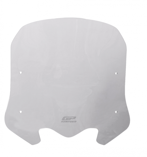 Gp Kompozit Honda Sh 125 (2024-2025) Uyumlu Kısa Ön Cam Füme 41cm