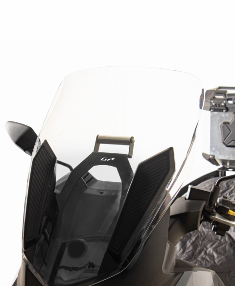 Gp Kompozit Sym Joymax Z 250 / Z 250 Plus (2023-2026) Uyumlu Telefon / Navigasyon Tutucu Siyah