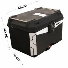 Gp Kompozit Universal (45 L) Plastik Motosiklet Çantası Siyah