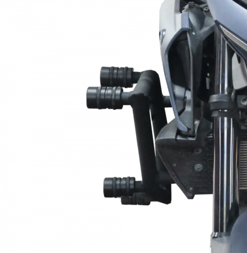 Gp Kompozit Yamaha Mt-25 (2015-2026) Uyumlu Stunt Motor Koruma Demiri Siyah