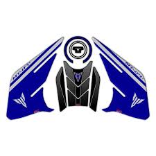 Gp Kompozit Yamaha Mt07 Uyumlu Tank Pad Seti Mavi 2021-2024