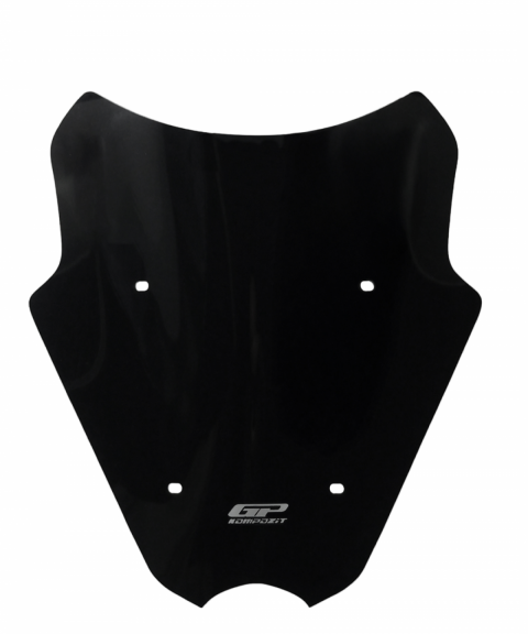 Gp Kompozit Yamaha Nmax 125 / 155 (2025-2026) Uyumlu Kısa Ön Cam Siyah 40cm
