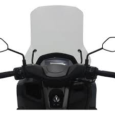 Gp Kompozit Yamaha Nmax 125 / 155 Uyumlu Baskılı Ön Tur Camı Füme 72cm 2015-2020