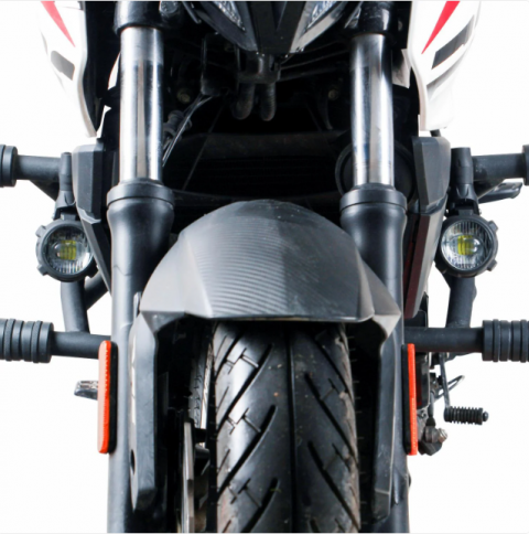 Gp Universal Motosiklet Sis Farı Seti Siyah