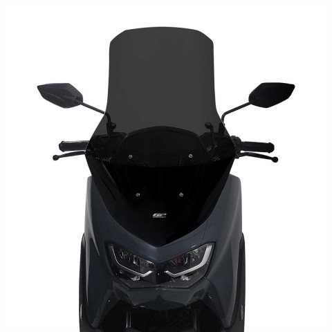Gp Yamaha Nmax 125 / 155 Ön Cam Siperlik Ayaklı Tur Camı Füme 72cm (2021-2024)