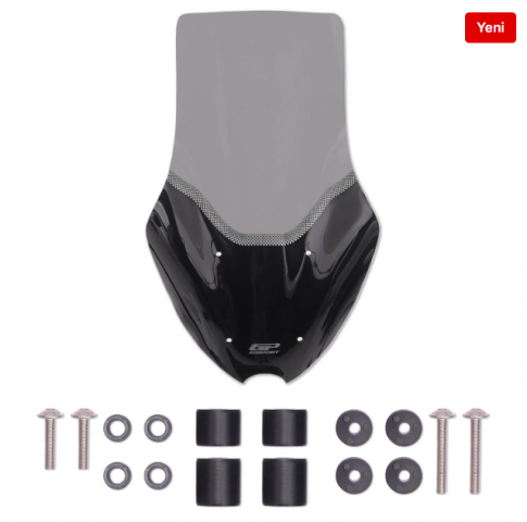 Gp Yamaha Nmax 125 Ön Cam Siperlik Füme 72cm (2025-2026)
