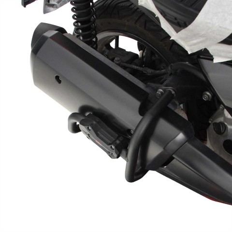 Gp Yamaha Xmax 250 300 Egzoz Koruma Demiri Siyah (2018-2024)