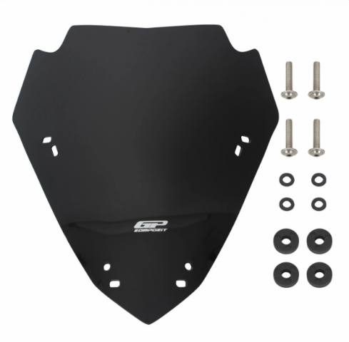 Gp Yamaha Xmax 250 Spor Ön Cam Siperlik Siyah (2023-2025)
