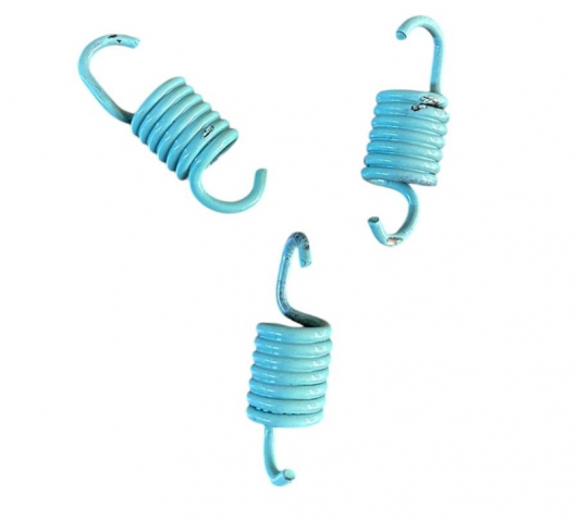 Gy6 Scooter 125 / 150 3'lü 1750 Rpm (turkuaz) Performans Debriyaj Balata Yay Kıt (seti)