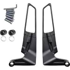 H2 Tip Universal Büyük Boy Tek Civatalı Naked / Scooter Model Ayna 8 / 10mm Bağlantı Aparatlı Katlanır