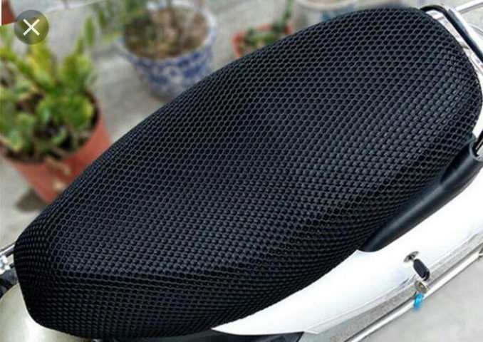 Hero Dash - Duet 125 Honda Spacy 110 - Tvs Jupiter 110- 125 - Activa 125 / Nmax 125/155 Sele (koltuk) Kılıfı Fileli Çift Katlı (xxl)
