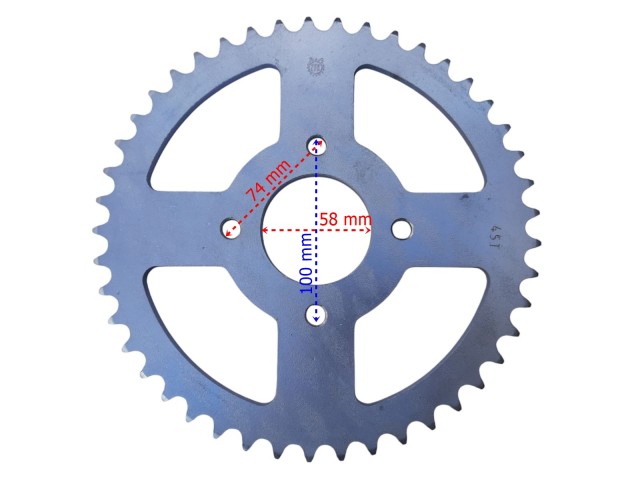 Hero X-pulse 200 4v Arka Dişli 520-45t İç 58mm