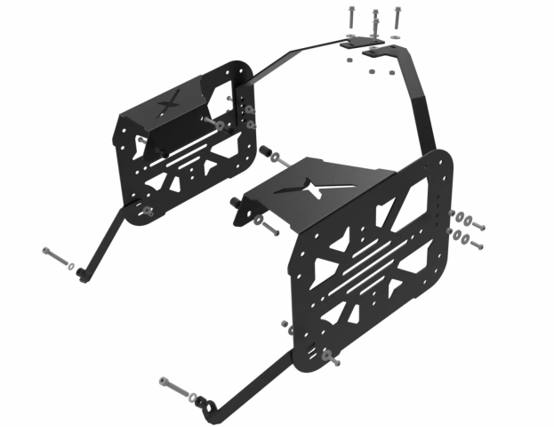 Hero X-pulse 200 Yan Çanta Demiri