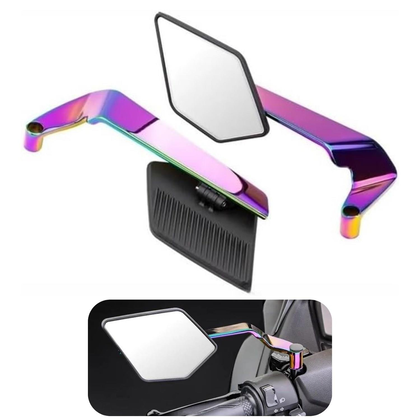 Hologram Katlanabilir Kanat Ayna Aç Kapa Büyük Model 8 / 10 Mm Bağlantı Vidalı Universal