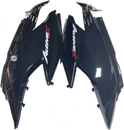 Honda Activa S 125 Arka Sele Yan Sağ Sol Grenaj Takım Parlak Siyah (2019-2021)