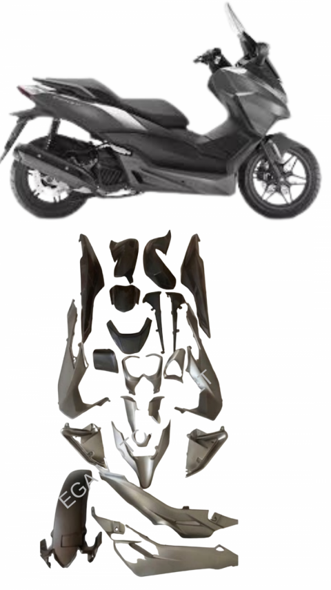 Honda Forza 250 Grenaj Seti Mat Gri (2018-2020)
