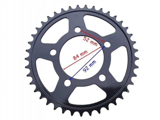 Honda Nx 500 Arka Dişli 520-41t İç 84mm 5 Delikli