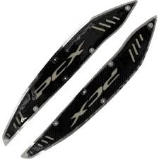 Honda Pcx 125 / 150 Basamak Paspas Seti Nikel Krom Aksesuar (2014-2017)