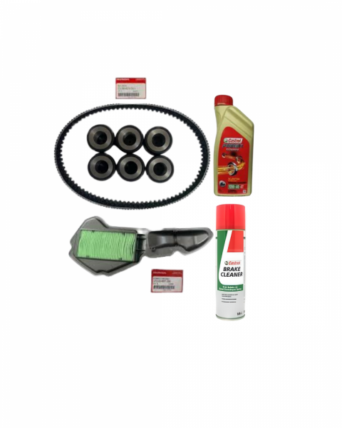 Honda Pcx 125 (21-25) Bakım Seti (kayış,baga Seti,hava Filtresi,yağ,temizleme Spreyi)