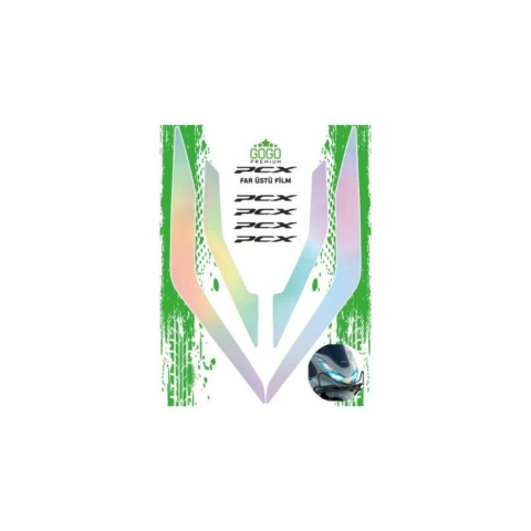 Honda Pcx 125 Far Üstü Film Hologram 2021-2025