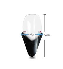 Honda Pcx 125 Ön Cam (siperlik) Şeffaf (2018-2020) 72cm