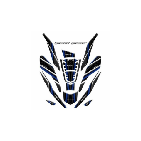 Honda Pcx 125 Tankpad Set Mavi 009 (2021-2024)