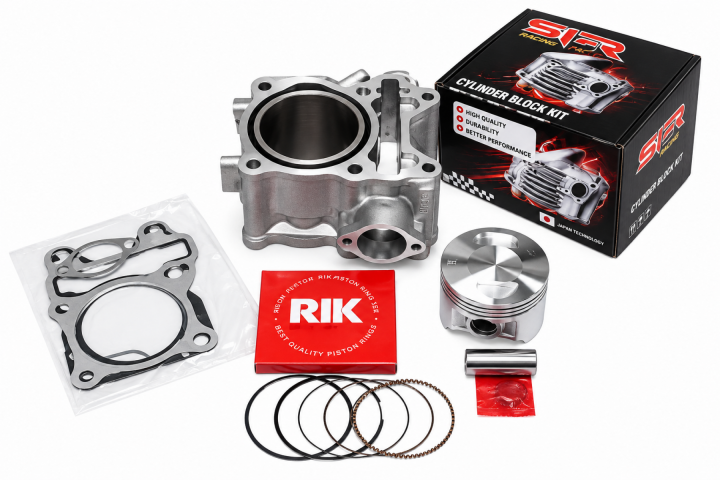 Honda Pcx 150 (2014-2017) / Arora Beatrix 150 - Arora Max 125 (150cc) - Mondial Strada 125 (150cc) Silindir Set Oem 62mm (14p)