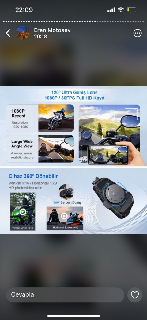 Interkom Fazer Kameralı F-29 Kask Bluetooth Kulaklık
