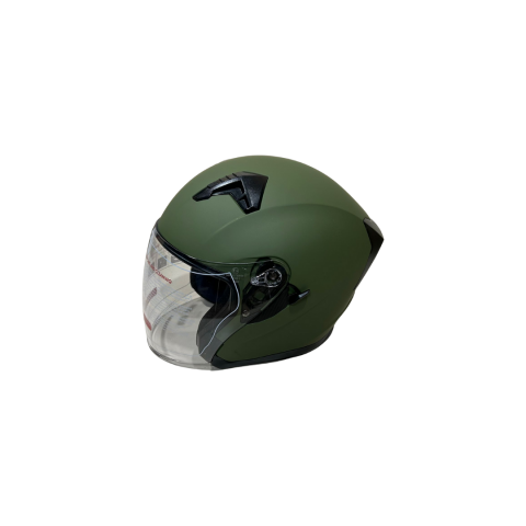 Jk 20 Kask Yarım Vizörlü Yeşil – Yazlık Kask