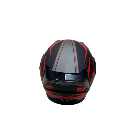 Jk Kask Çene Açılır Siyah Kırmızı