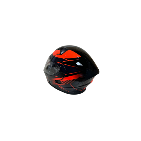 Jk Kask Çene Açılır Siyah Kırmızı