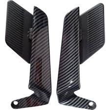 Karbon Katlanabilir Kanat Ayna Aç Kapa Büyük Model 8 / 10 Mm Bağlantı Vidalı Universal