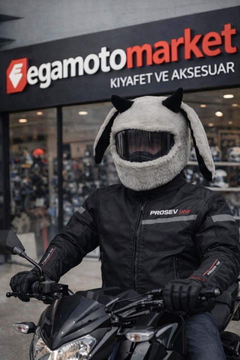 Kask Peluşu Devil Girl Model-13