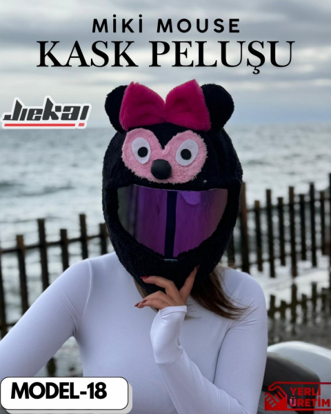 Kask Peluşu Miki Mouse Model-18