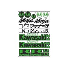 Kawasaki Ninja Yeşil Siyah Sticker