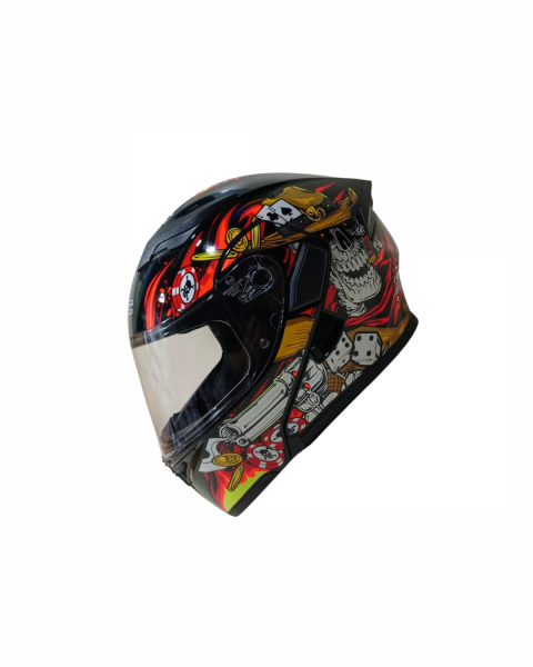 Kc Çene Açılır Vizörlü Kask Model İskelet